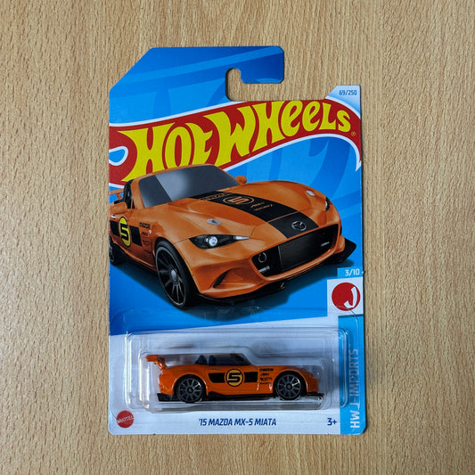 Hot Wheels '15 Mazda MX-5 Miata HTD22