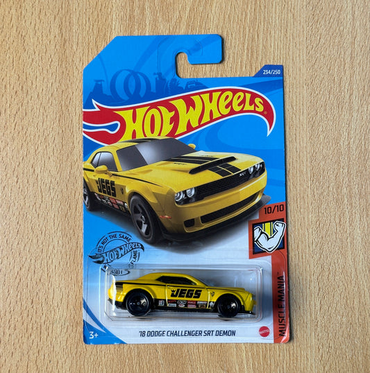 Hot Wheels '18 Dodge Challenger Srt Demon